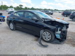 2019 Hyundai Elantra Se Black vin: 5NPD74LFXKH465167