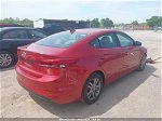 2017 Hyundai Elantra Se Red vin: 5NPD84LF0HH002251