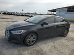 2017 Hyundai Elantra Se Черный vin: 5NPD84LF0HH011984