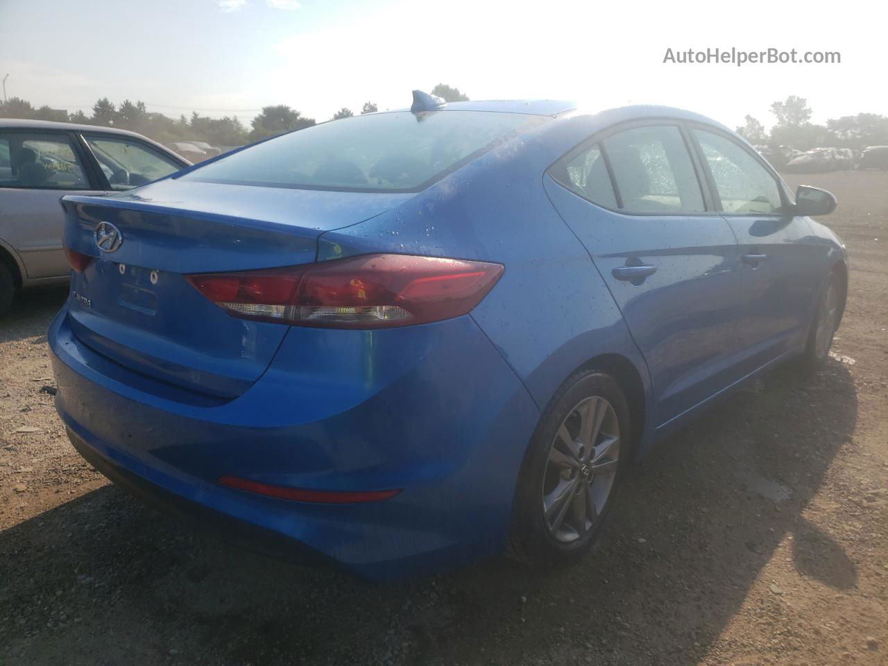 2017 Hyundai Elantra Se Blue vin: 5NPD84LF0HH026016