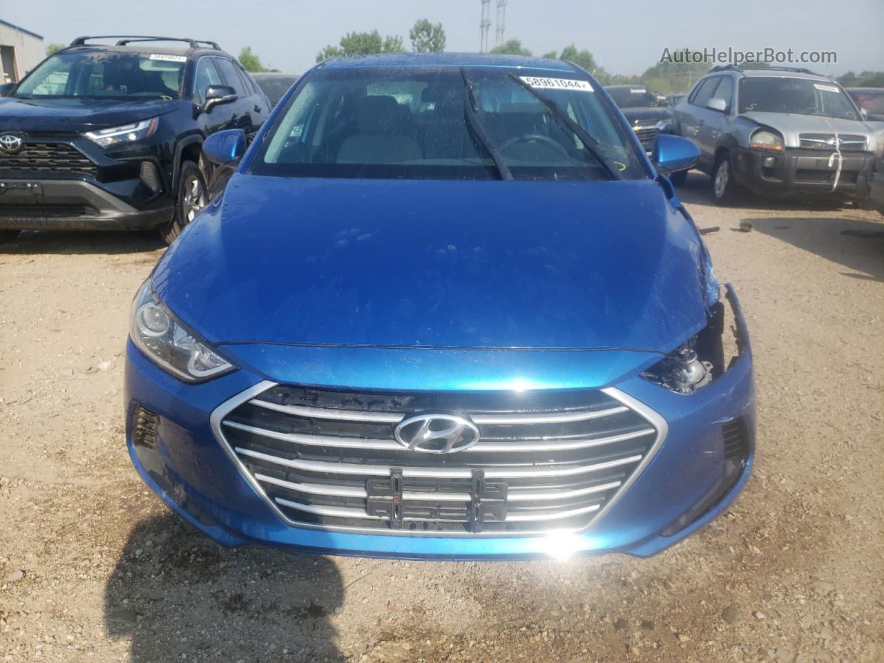 2017 Hyundai Elantra Se Blue vin: 5NPD84LF0HH026016