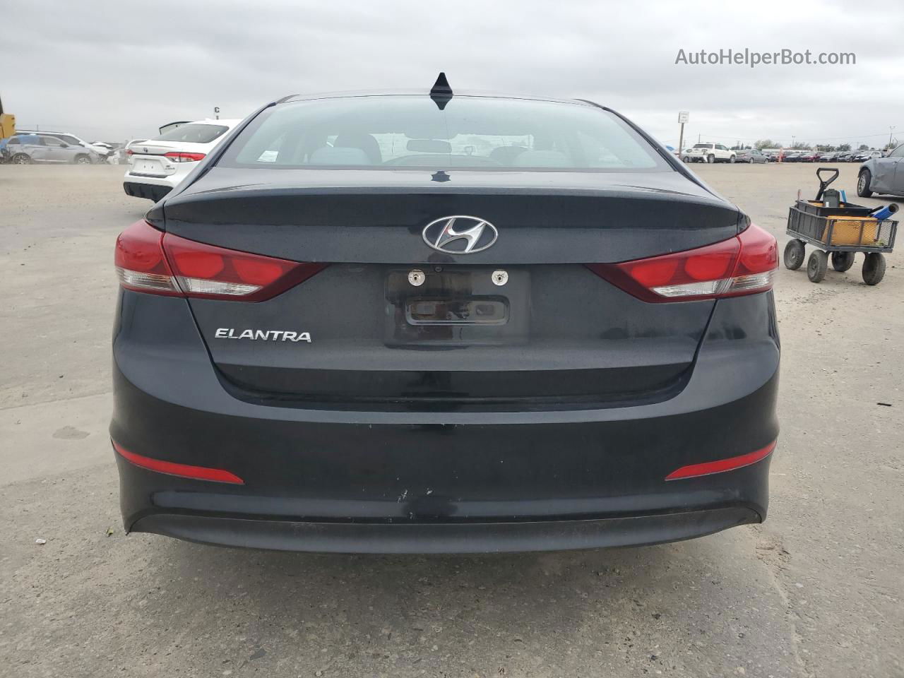 2017 Hyundai Elantra Se Black vin: 5NPD84LF0HH029157