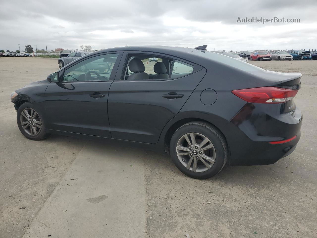 2017 Hyundai Elantra Se Black vin: 5NPD84LF0HH029157