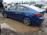 2017 Hyundai Elantra Se Blue vin: 5NPD84LF0HH060618