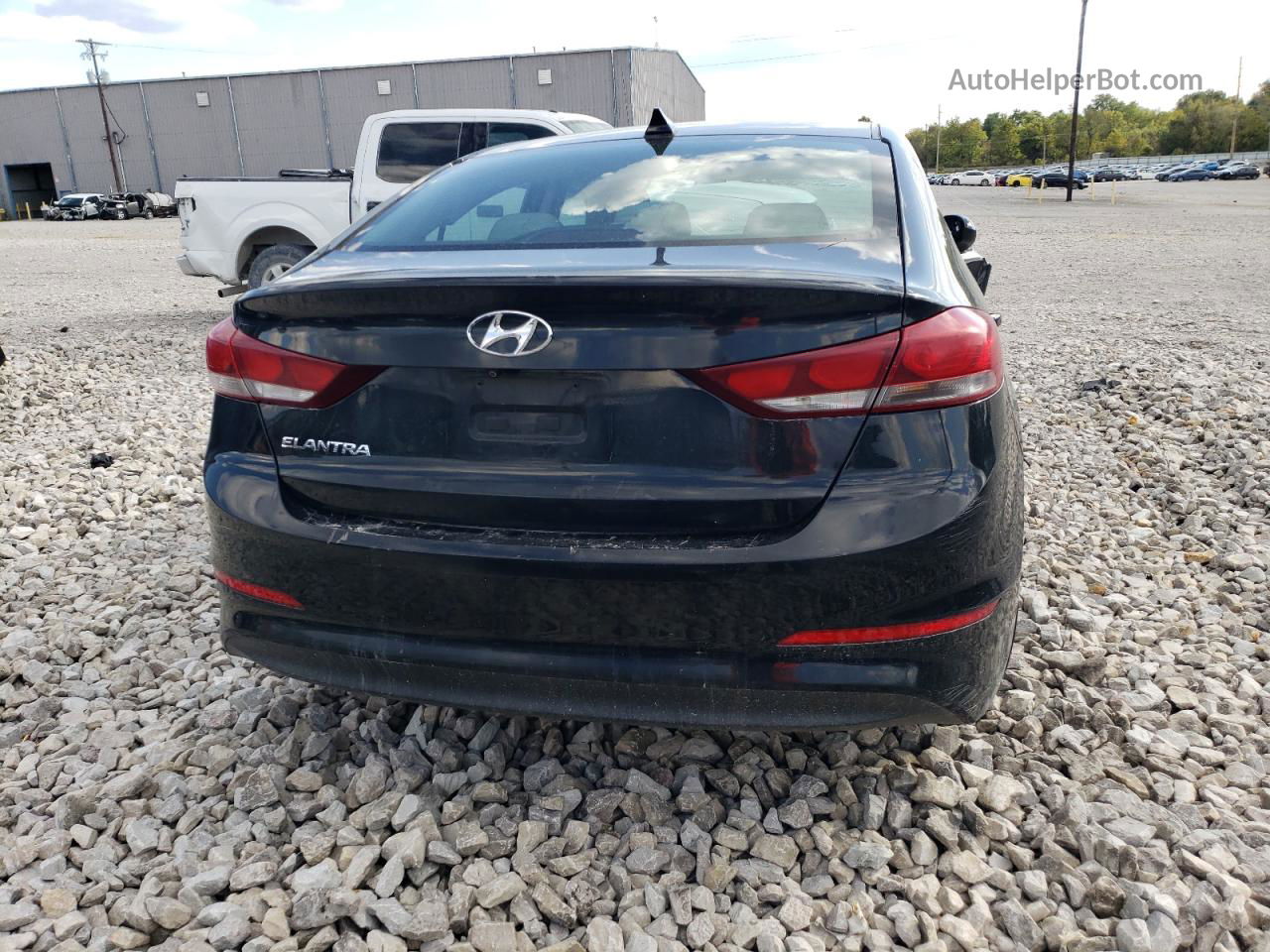 2017 Hyundai Elantra Se Black vin: 5NPD84LF0HH064636