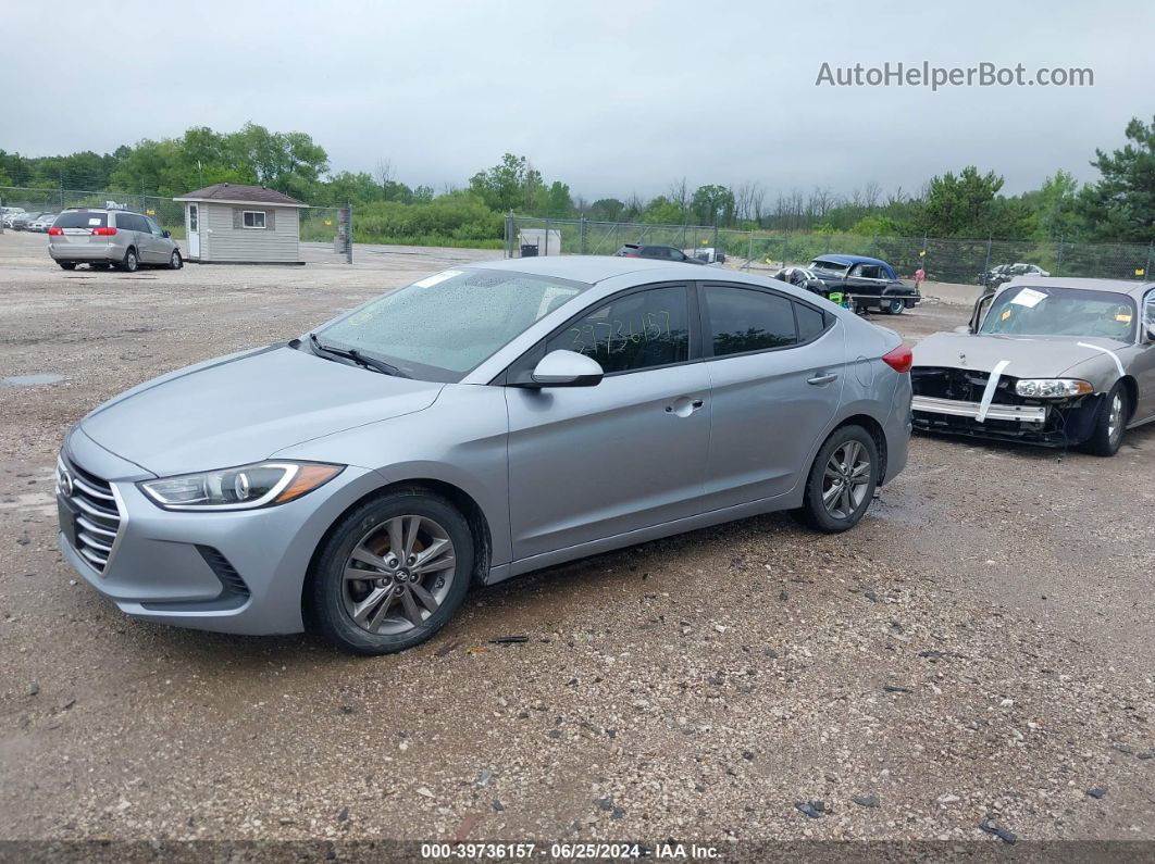 2017 Hyundai Elantra Se Синий vin: 5NPD84LF0HH092307