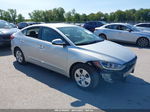 2017 Hyundai Elantra Se Silver vin: 5NPD84LF0HH096955