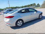 2017 Hyundai Elantra Se Silver vin: 5NPD84LF0HH096955