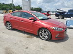 2017 Hyundai Elantra Se Red vin: 5NPD84LF0HH098463