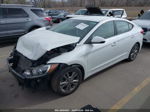 2017 Hyundai Elantra Se White vin: 5NPD84LF0HH128805