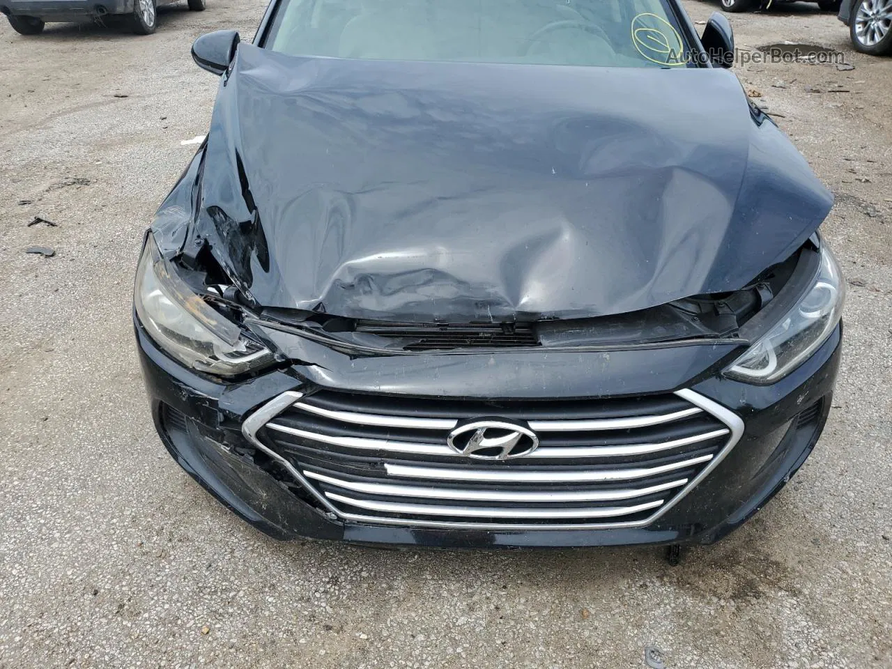 2017 Hyundai Elantra Se Black vin: 5NPD84LF0HH134331