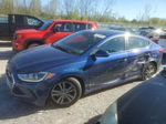 2017 Hyundai Elantra Se Blue vin: 5NPD84LF0HH142154