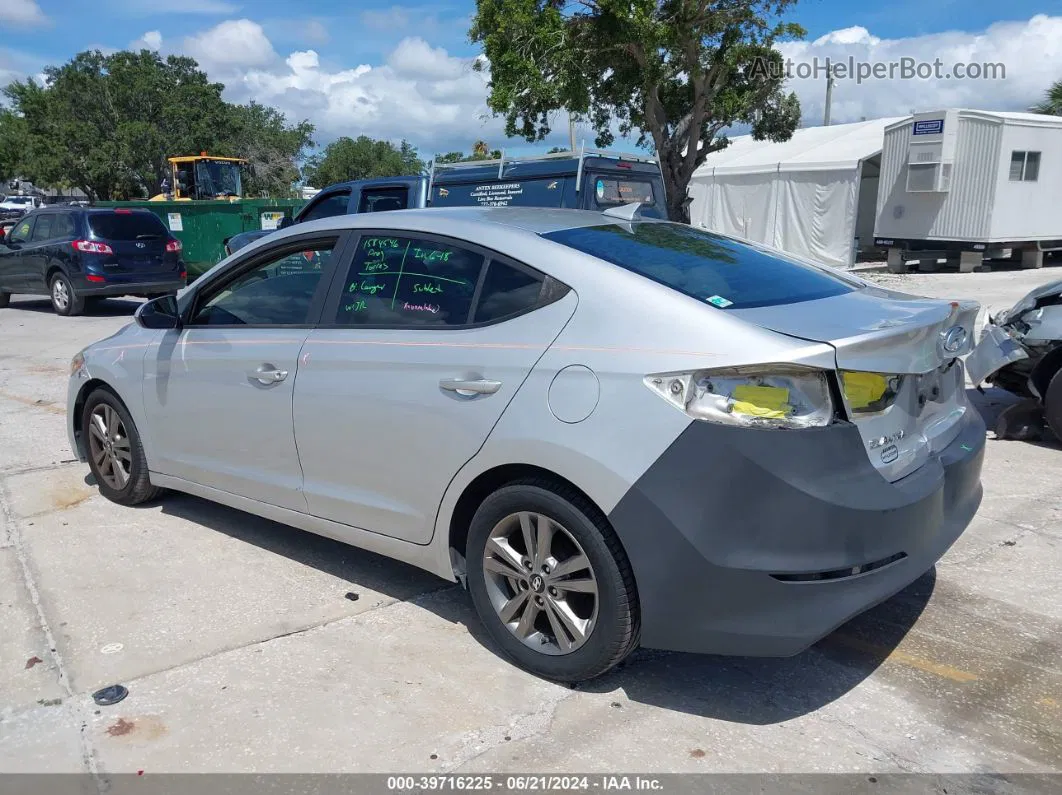 2017 Hyundai Elantra Se Silver vin: 5NPD84LF0HH150822