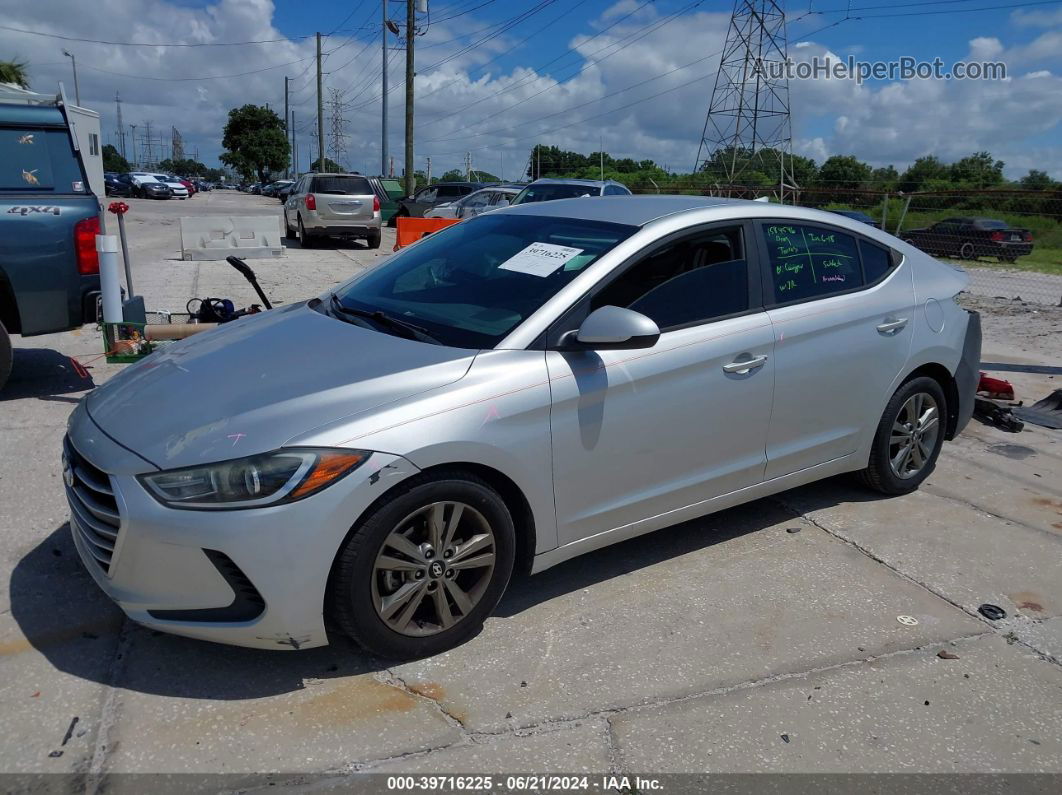 2017 Hyundai Elantra Se Silver vin: 5NPD84LF0HH150822