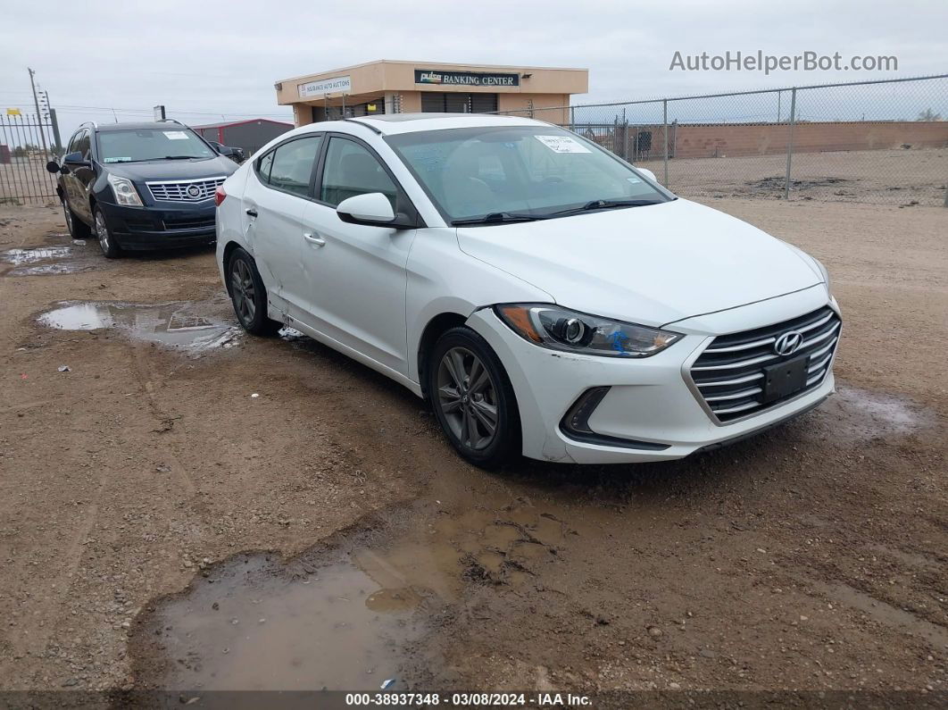 2017 Hyundai Elantra Value Edition White vin: 5NPD84LF0HH162985