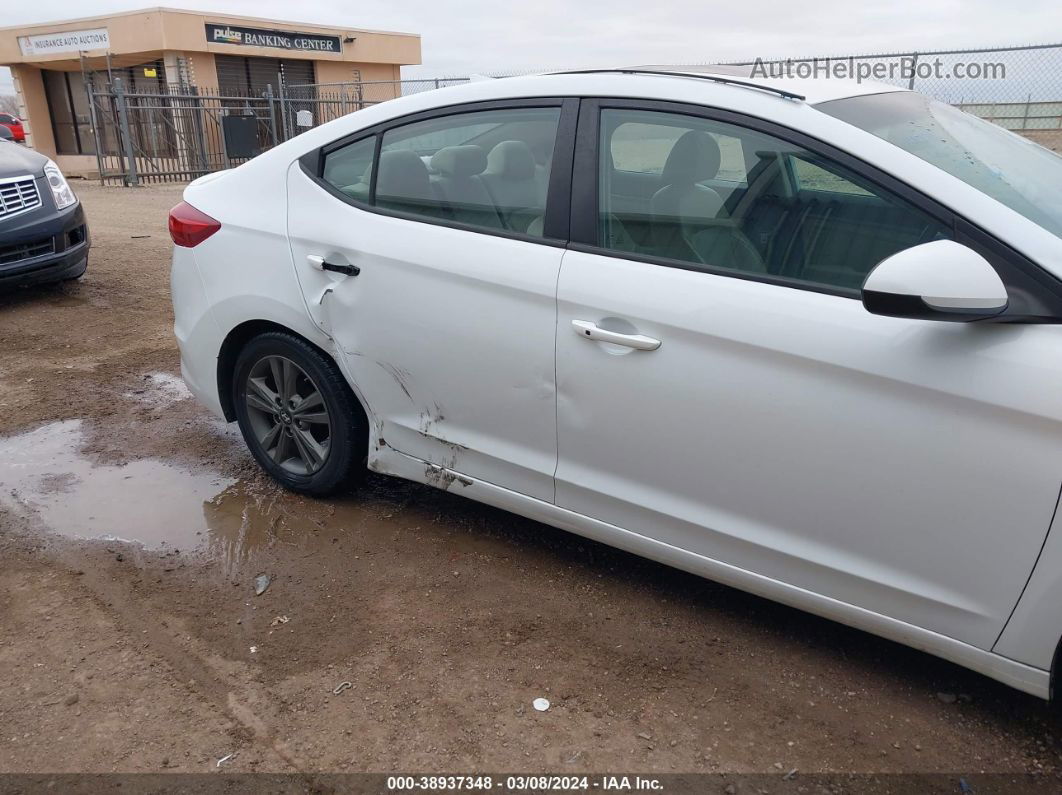 2017 Hyundai Elantra Value Edition White vin: 5NPD84LF0HH162985