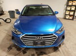 2017 Hyundai Elantra Se Blue vin: 5NPD84LF0HH178376