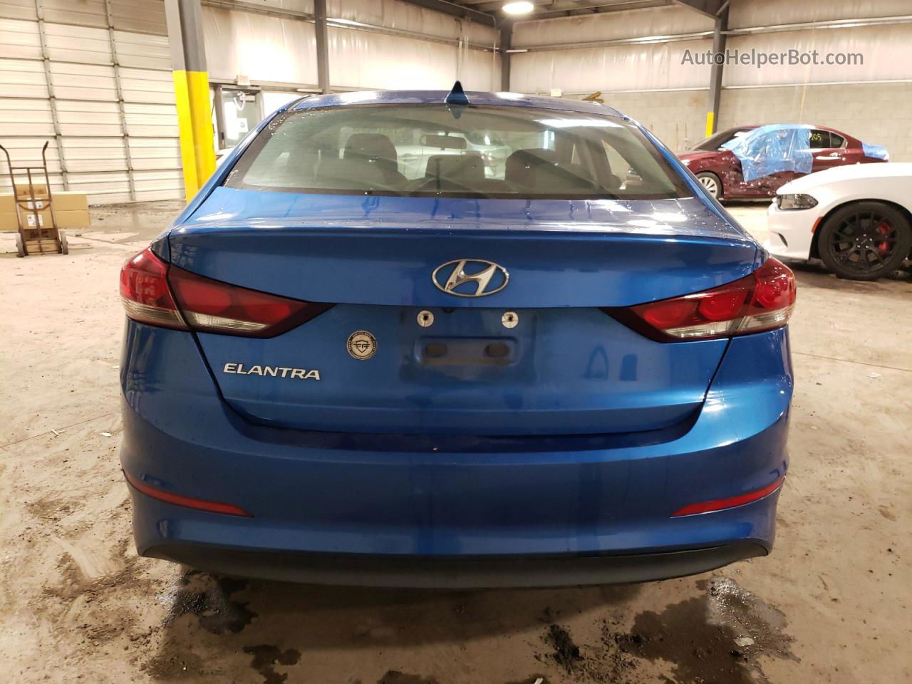 2017 Hyundai Elantra Se Blue vin: 5NPD84LF0HH178376