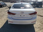 2018 Hyundai Elantra Sel White vin: 5NPD84LF0JH216307