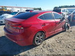 2018 Hyundai Elantra Value Edition Red vin: 5NPD84LF0JH254572