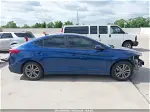 2018 Hyundai Elantra Value Edition Blue vin: 5NPD84LF0JH259268