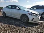 2018 Hyundai Elantra Sel White vin: 5NPD84LF0JH271825