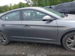 2018 Hyundai Elantra Sel Gray vin: 5NPD84LF0JH273266