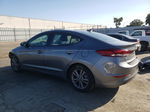 2018 Hyundai Elantra Sel Gray vin: 5NPD84LF0JH278533