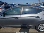 2018 Hyundai Elantra Sel/value/limited Gray vin: 5NPD84LF0JH279522