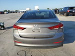 2018 Hyundai Elantra Sel Gray vin: 5NPD84LF0JH282467