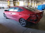 2018 Hyundai Elantra Sel Красный vin: 5NPD84LF0JH288415