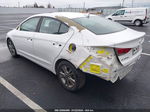 2018 Hyundai Elantra Sel White vin: 5NPD84LF0JH290004