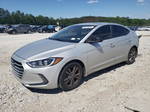 2018 Hyundai Elantra Sel Silver vin: 5NPD84LF0JH307674