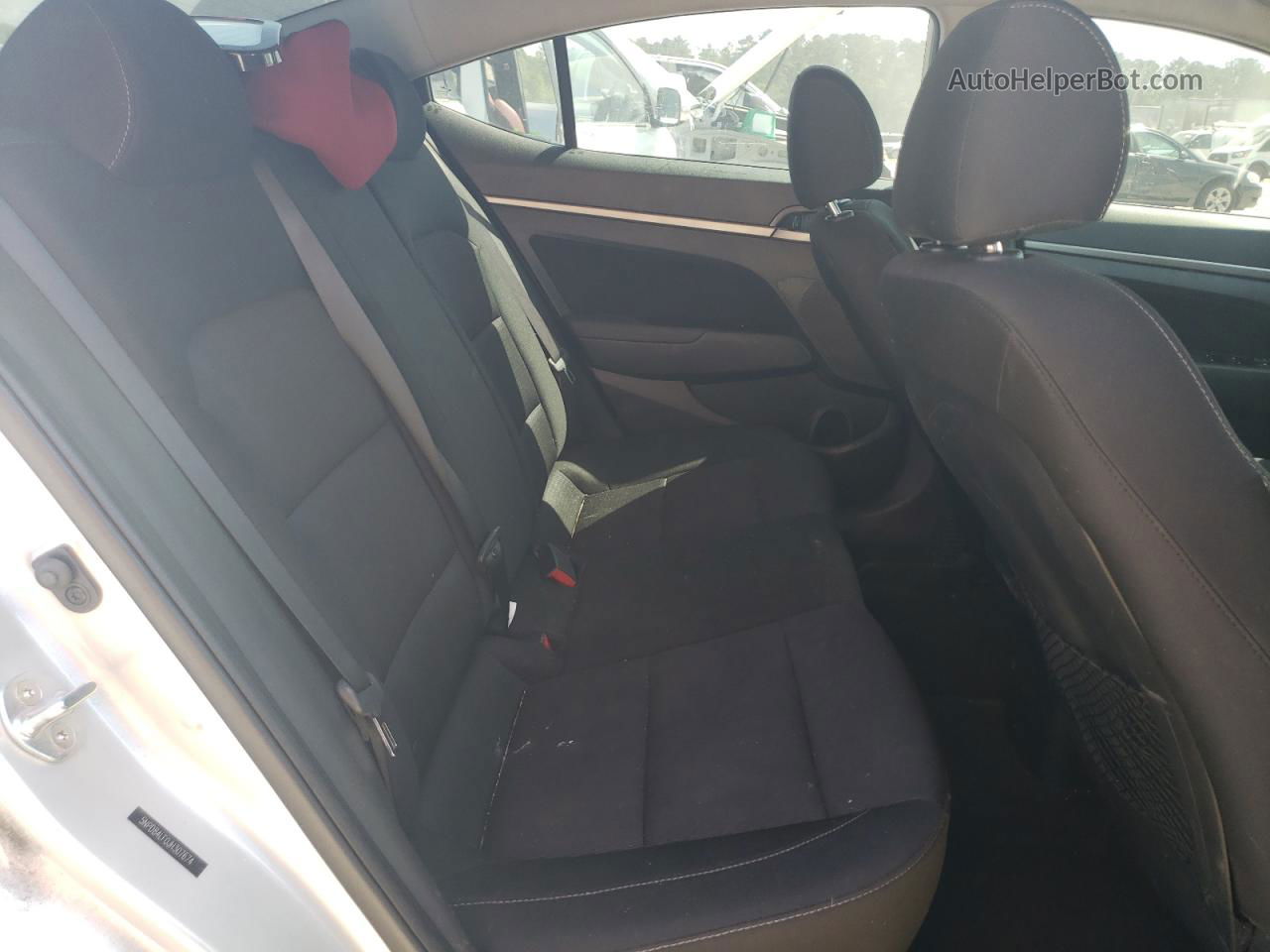 2018 Hyundai Elantra Sel Silver vin: 5NPD84LF0JH307674
