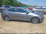 2018 Hyundai Elantra Sel Gray vin: 5NPD84LF0JH315788