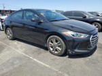 2018 Hyundai Elantra Sel Black vin: 5NPD84LF0JH321848