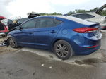 2018 Hyundai Elantra Sel Blue vin: 5NPD84LF0JH330520