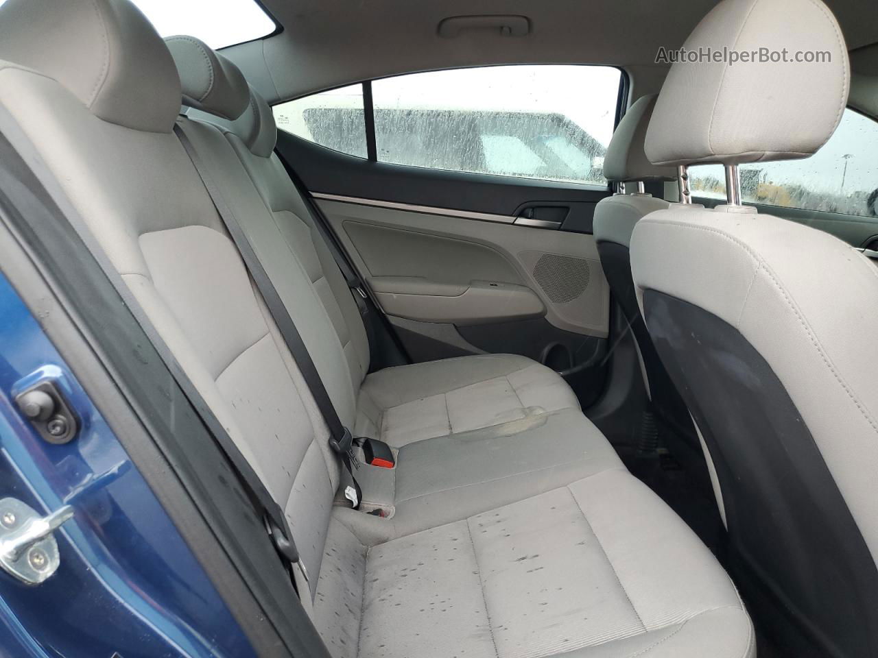 2018 Hyundai Elantra Sel Blue vin: 5NPD84LF0JH330520