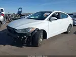 2018 Hyundai Elantra Sel White vin: 5NPD84LF0JH333871