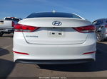 2018 Hyundai Elantra Sel White vin: 5NPD84LF0JH333871