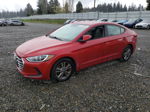 2018 Hyundai Elantra Sel Red vin: 5NPD84LF0JH347723