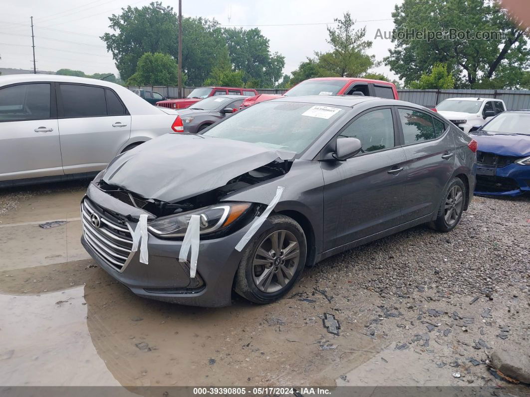 2018 Hyundai Elantra Value Edition Blue vin: 5NPD84LF0JH351125