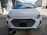 2018 Hyundai Elantra Sel White vin: 5NPD84LF0JH357491