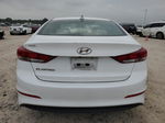 2018 Hyundai Elantra Sel White vin: 5NPD84LF0JH384688