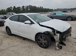 2018 Hyundai Elantra Sel White vin: 5NPD84LF0JH384688
