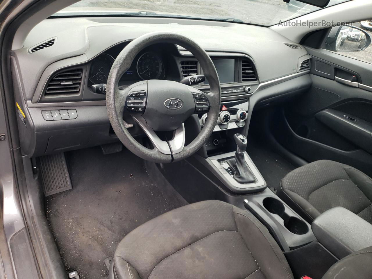 2019 Hyundai Elantra Sel Charcoal vin: 5NPD84LF0KH423488