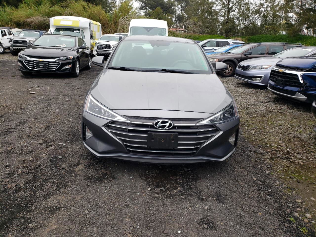 2019 Hyundai Elantra Sel Charcoal vin: 5NPD84LF0KH423488