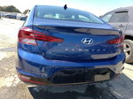 2019 Hyundai Elantra Sel Blue vin: 5NPD84LF0KH441439