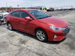 2019 Hyundai Elantra Sel Red vin: 5NPD84LF0KH461397