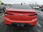 2019 Hyundai Elantra Sel Red vin: 5NPD84LF0KH481083